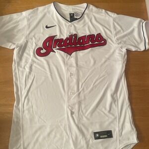 Indians Baseball Nike Authentic Collection Jersey 48 Cleveland Ohio Guardians